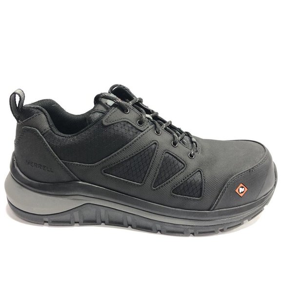 Merrell Men’s Fullbench Speed CF, Black Comp Toe Sneakers, Size 11.5M main image 7